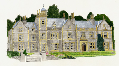 Doldowlod Hall Painting